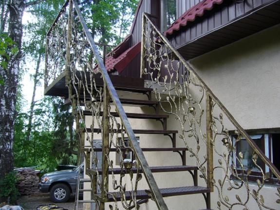 Кованые лестницы, перила