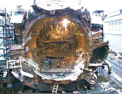 Атомная подводная лодка Курск